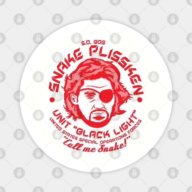 Bob Snake Plissken Magnet by carloj1956